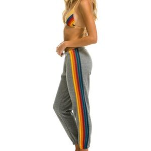 Aviator Nation women 5 Stripe Sweatpant